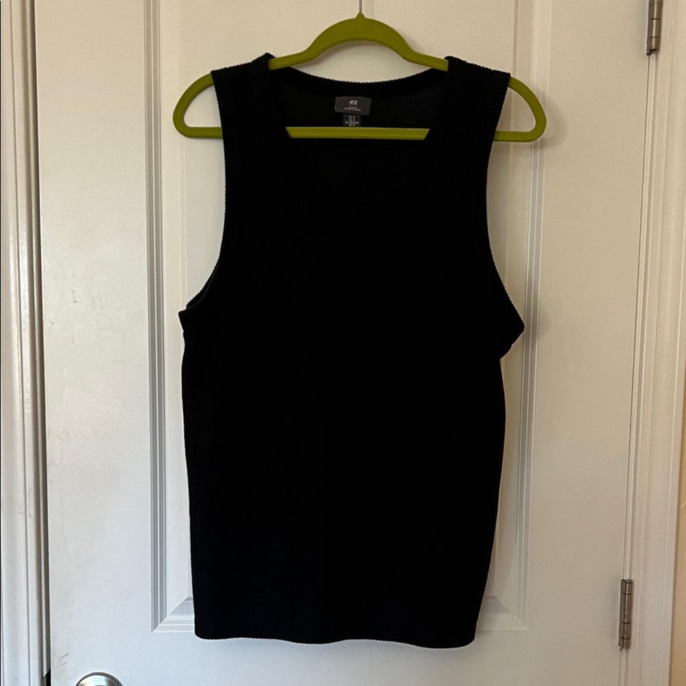 H&M Classic Black Sleeveless Top